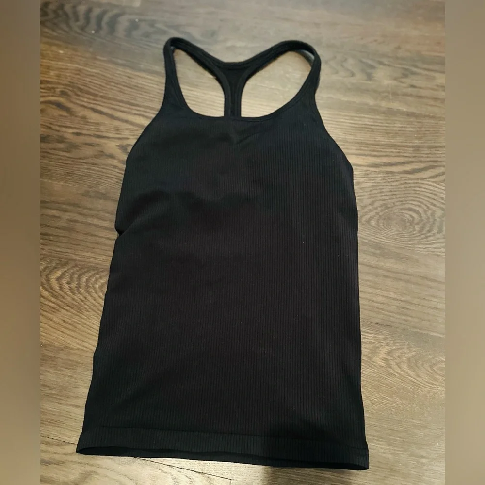 Athleta Ribbed Racerback Tank - Picture 1 of 2